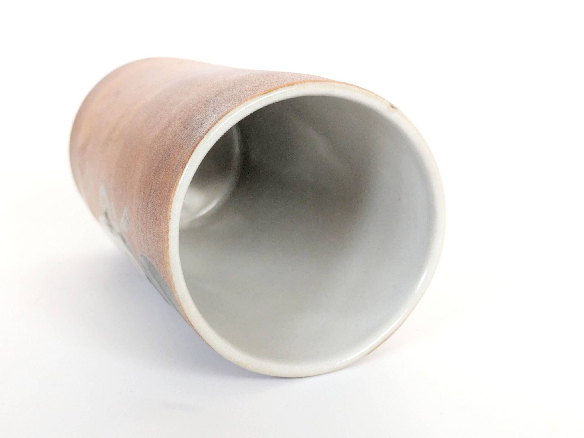Set of 4 ceramic pieces by Madeleine Brault, Pottery of the Dove