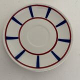 5 saucers Digoin, Basque
