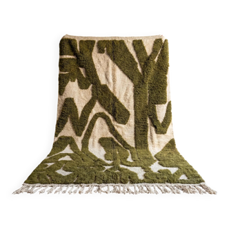 Traditional Moroccan rug, pure wool, 3x2 m.