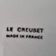 Le Creuset plates for fondue from 1970