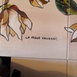 Georges Pelletier Vallauris La Roue Magnolias Vintage Coffee Table