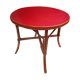 Table basse rotin années 60