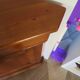 Beautiful corner cupboard - cherry stain - Drawer - one door - Louis Philippe style
