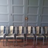 6 Tolix bistro chairs