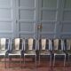 6 Tolix bistro chairs