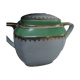 Green sugar bowl