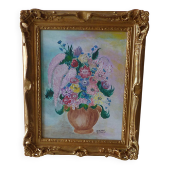 painting on canvas