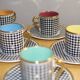 Pop vintage coffee service