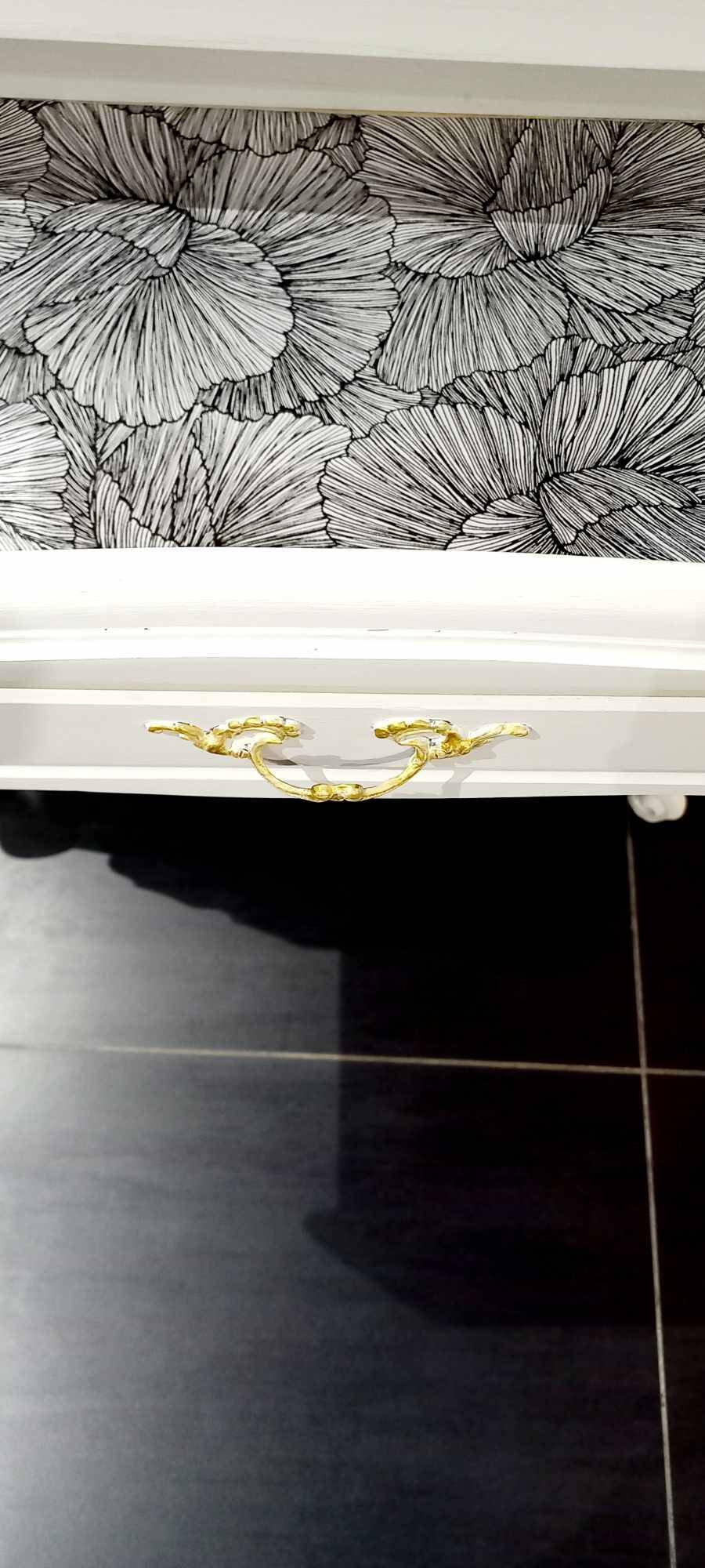 Vintage buffet revamped