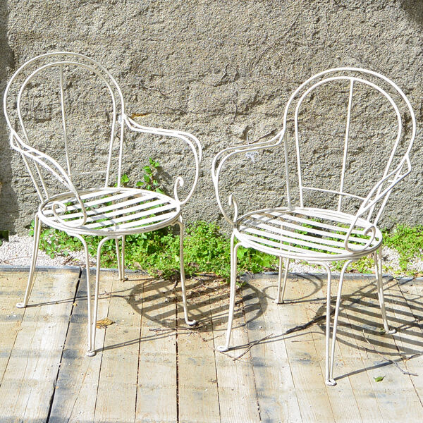 Pair of chairs outside 50 years