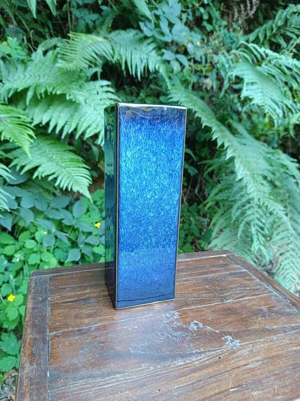 Vintage Japanese ceramic vase from Tokoname 1970