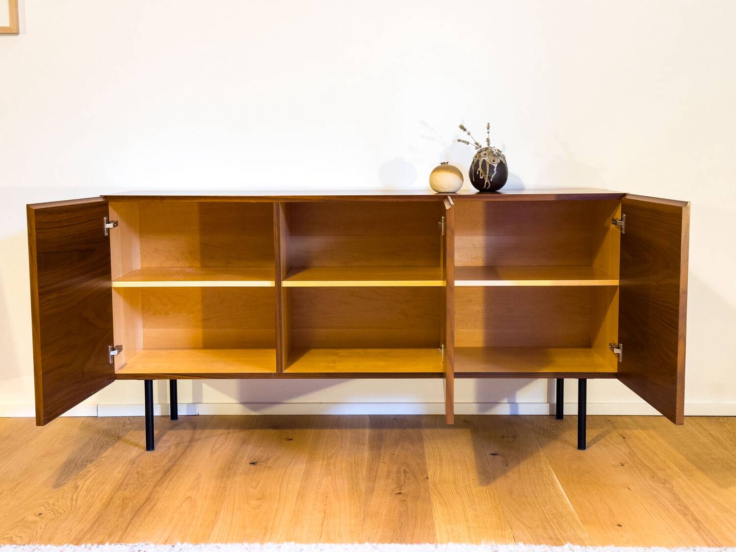 Midcentury walnut sideboard, 1970s