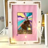 Old frame and photo