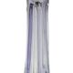 Glut vase, mid-century modern, violet glass, by J. S. Drost, Ząbkowice, Poland, 1970s.
