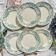 Set of 6 Small Antique Iron Earth Plates "Figuig" – Longchamp 19th Century
