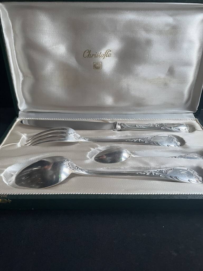 Christofle Marly cutlery box