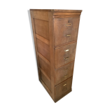 Wooden filing cabinet
