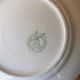 Set of 6 plates to desert Moulin des loups model tablecloth 50s/60s.