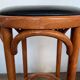 Series of 16 curved wooden bar stools dlg Thonet Baumann Fischel