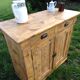 Buffet ancien style campagne