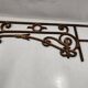 Cast iron balcony box