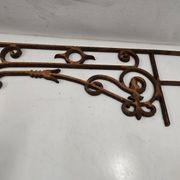 Cast iron balcony box