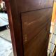 Antique wooden fireplace surround - late 19th / early 20th century