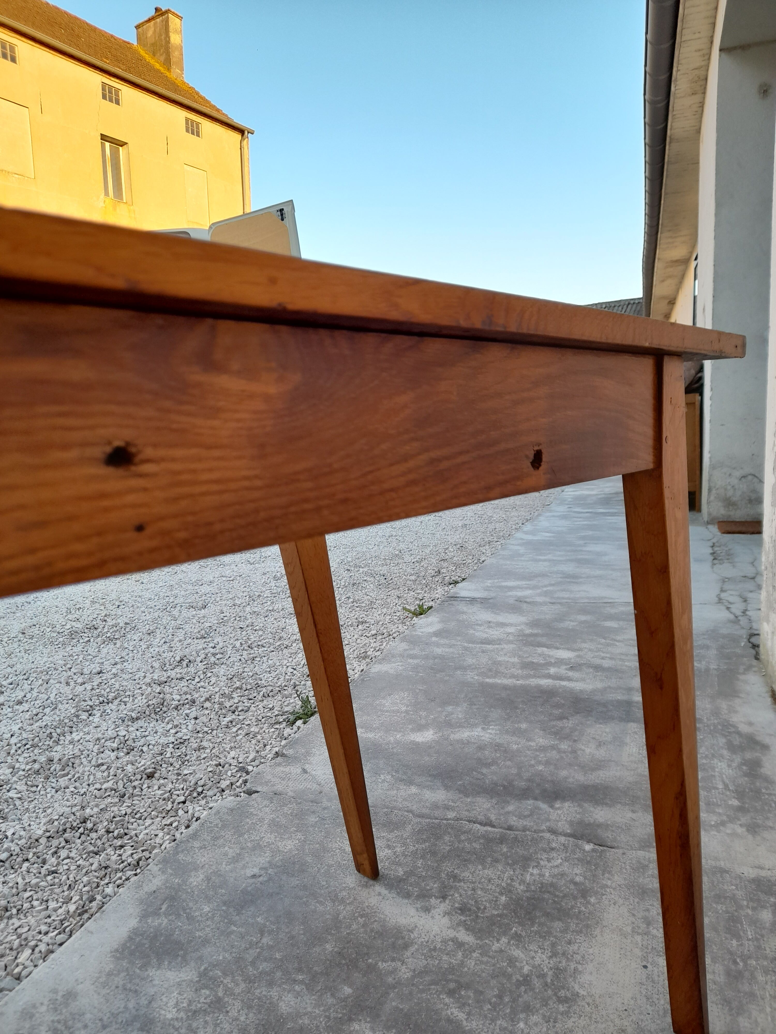 Vintage table year 50 -87cm