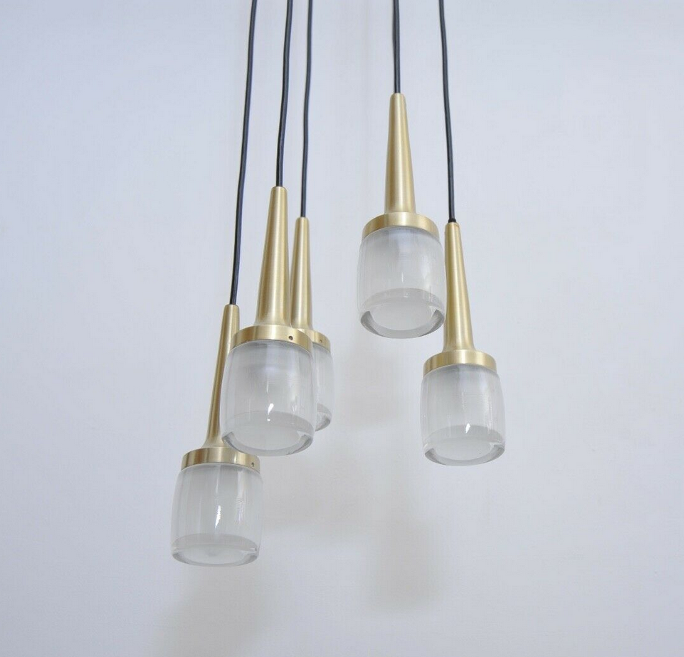 Staff golden cascade ceiling, Germany, 1970