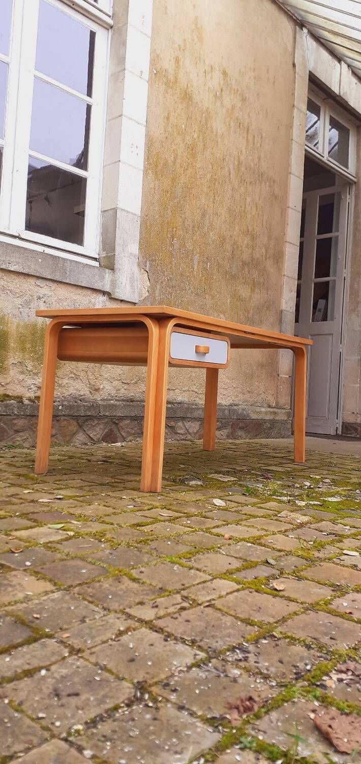 70s Scandinavian desk by Rud Thygesen and Johnny Sorensen for Magnus O