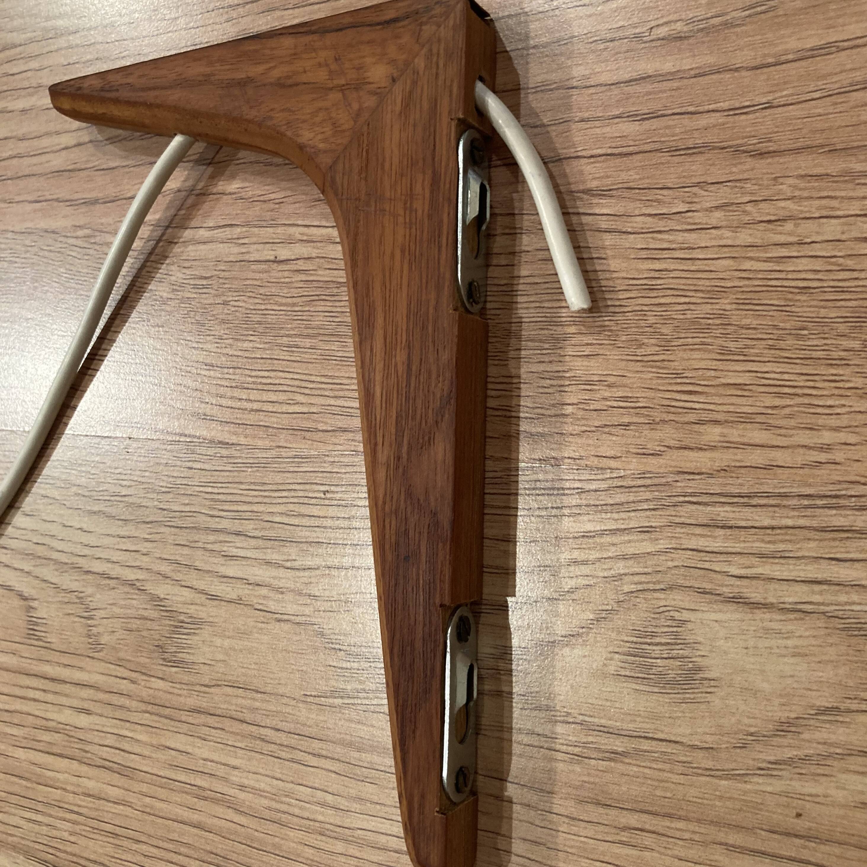 Set of two Scandinavian design wall lights from the 1950s