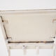 Vintage white metal children's chair