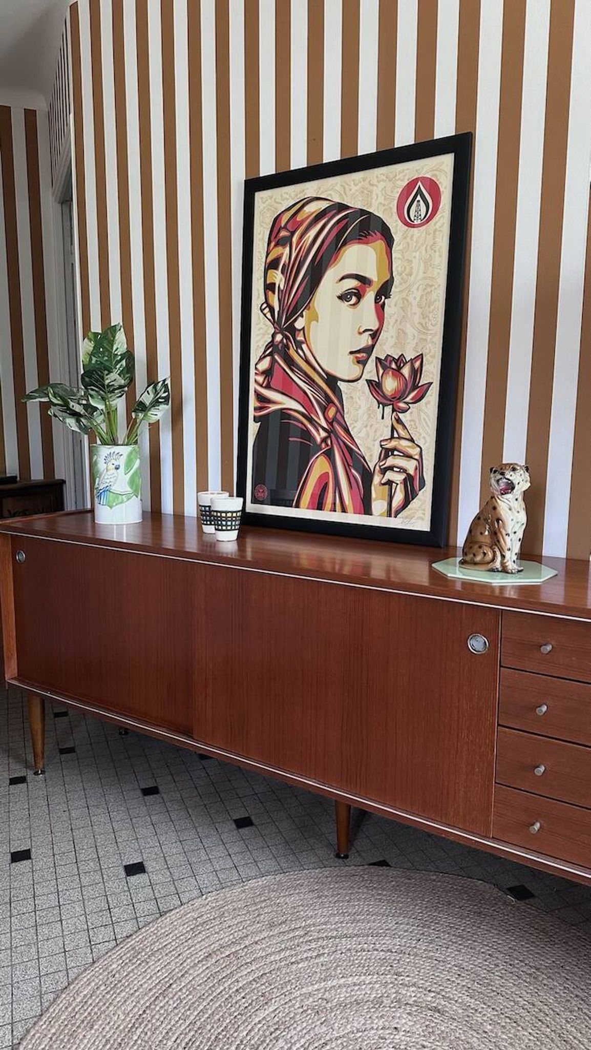 Grande enfilade vintage