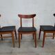 Série de 6 chaises scandinaves