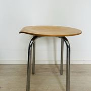 Vintage Wooden Ottoman by Kovona, Czechoslovakia 1970’s
