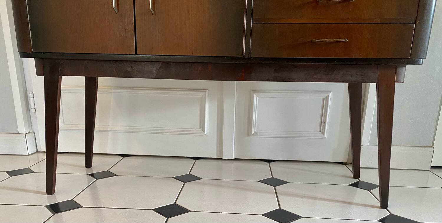 Vintage compass feet sideboard