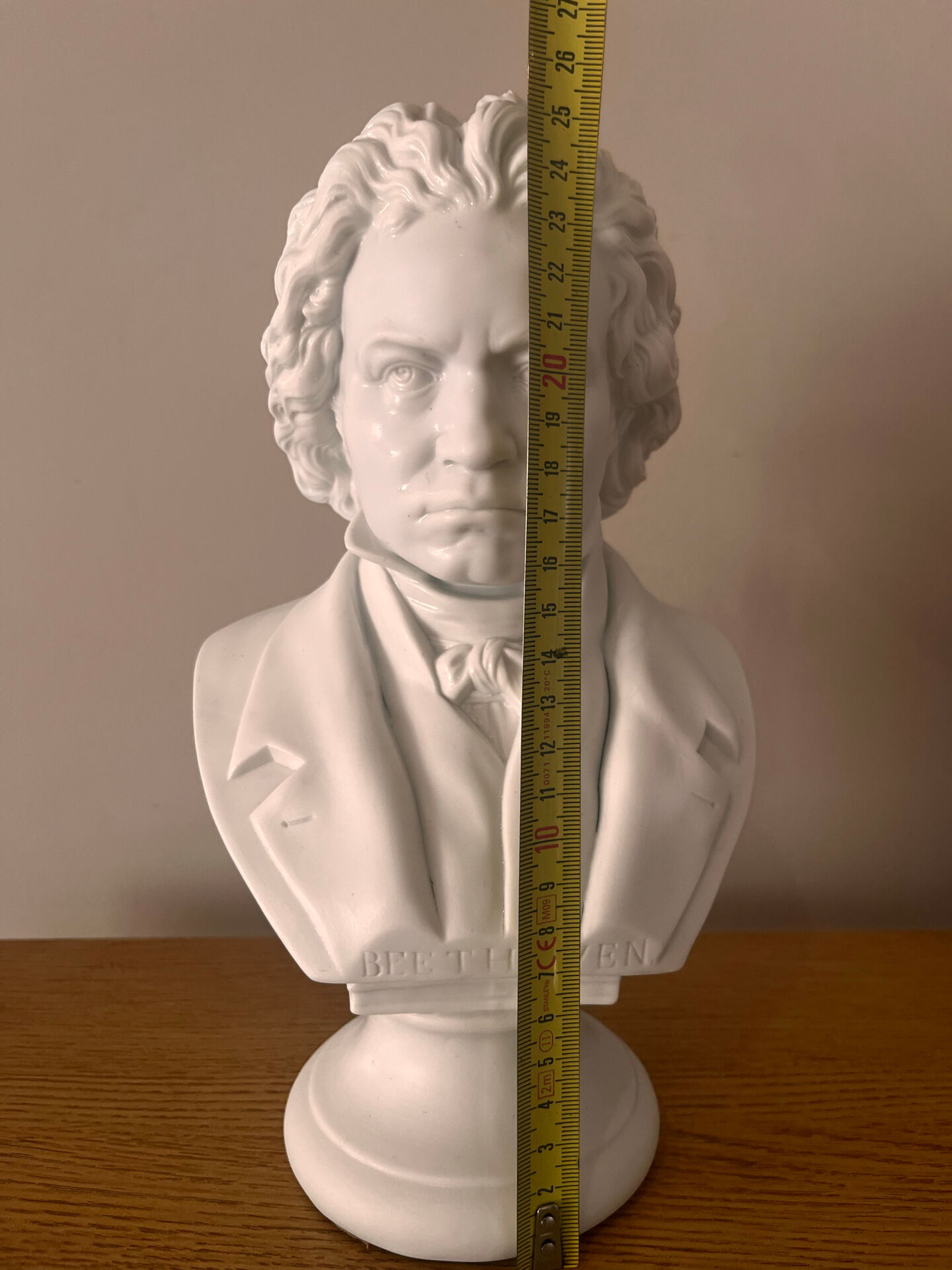 Beethoven bust in porcelain
