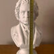 Beethoven bust in porcelain