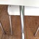 3 chrome wooden chairs