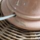 Cracked ceramic lamp - French manufacture