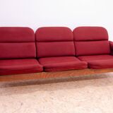 Canapé lounge trois places vintage de style scandinave, 1970