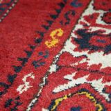 Old turkish carpet anatolian handmade 79cm x 112cm 1940s, 1c563