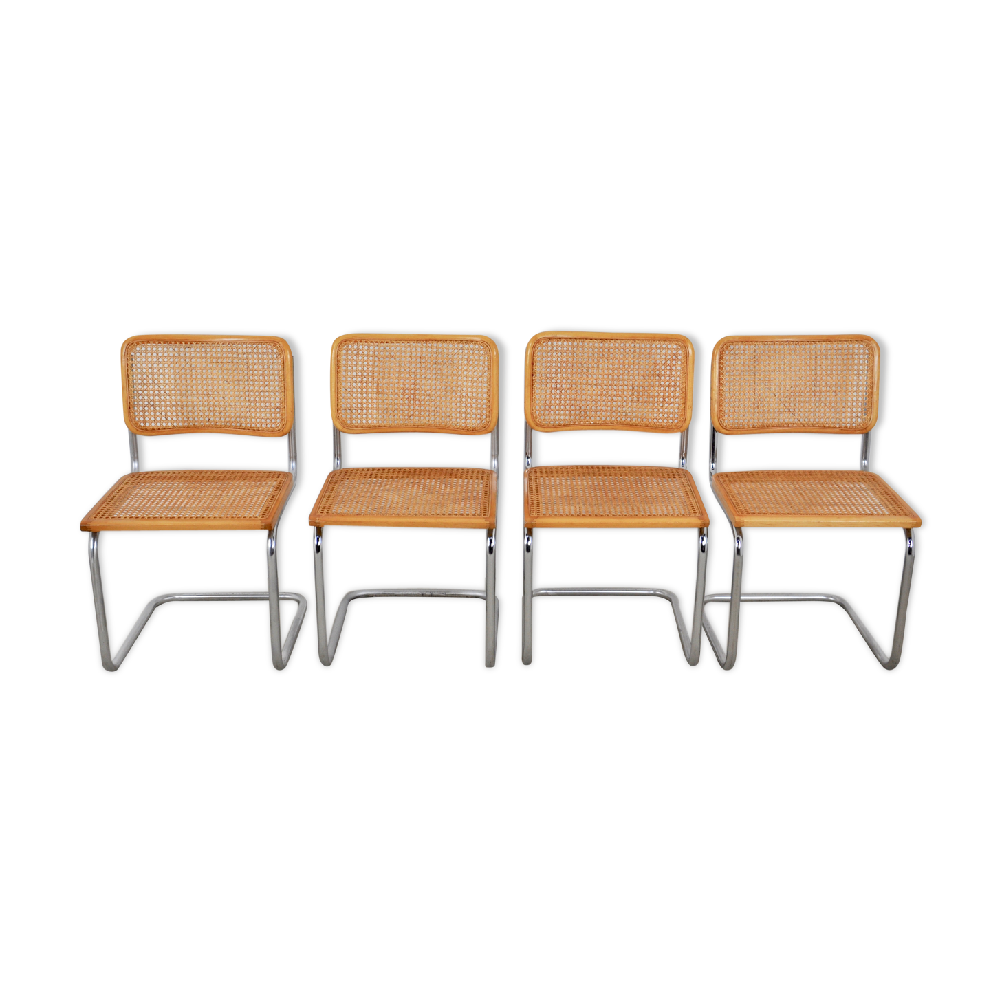 Dinning chairs B32 by Marcel Breuer