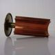Vintage German Brutalist Candleholder in Copper and Brass, 1960s