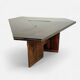 Mid-century dining table and 3 chairs by Silvio Coppola for Fratelli Montina, Italy, 1970s