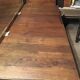 Extendable oak table