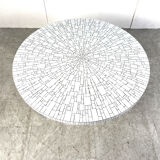 Vintage ceramic mosaic coffee table by Heinz Lilienthal, 1960s