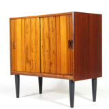 Vintage Danish retro hi-fi furniture in rosewood