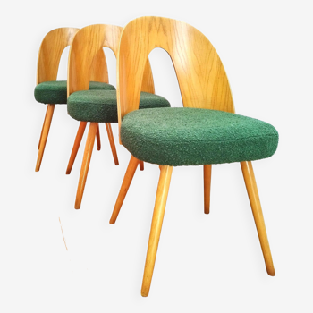 Ensemble de chaises conçu par A.Suman, Tchécoslovaquie, les années 60
