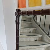 Vintage bamboo style mirror